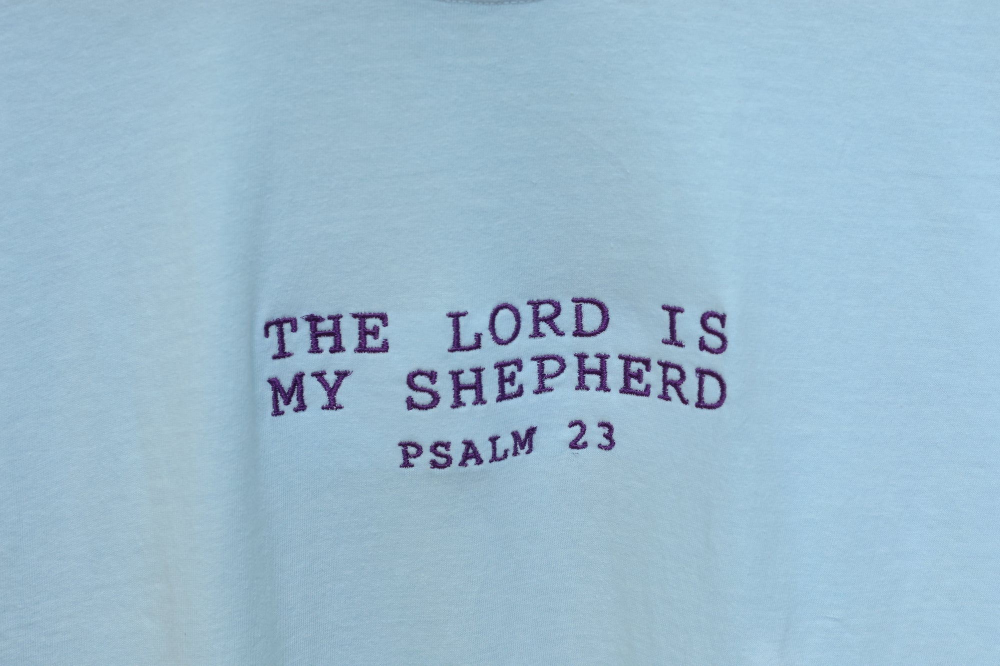 "The LORD is My Shepherd" Comfort Colors T-Shirt