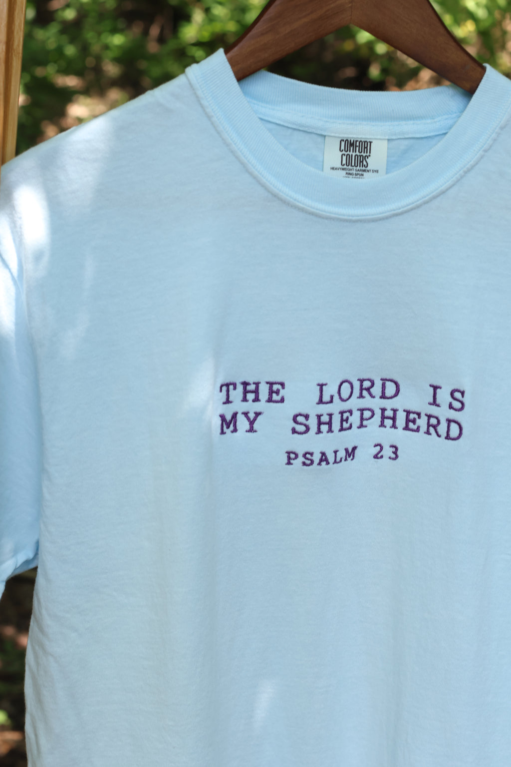 "The LORD is My Shepherd" Comfort Colors T-Shirt