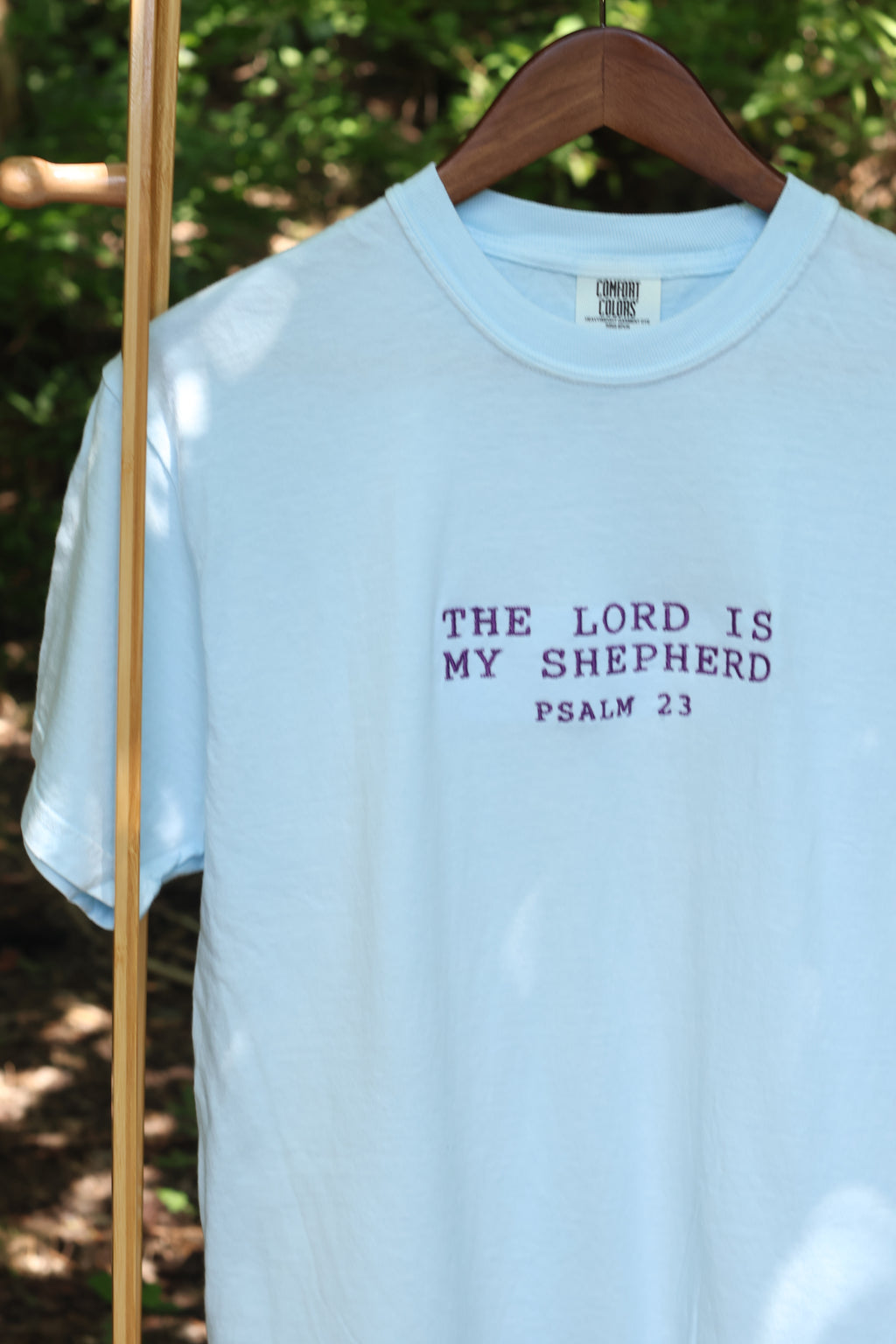 "The LORD is My Shepherd" Comfort Colors T-Shirt