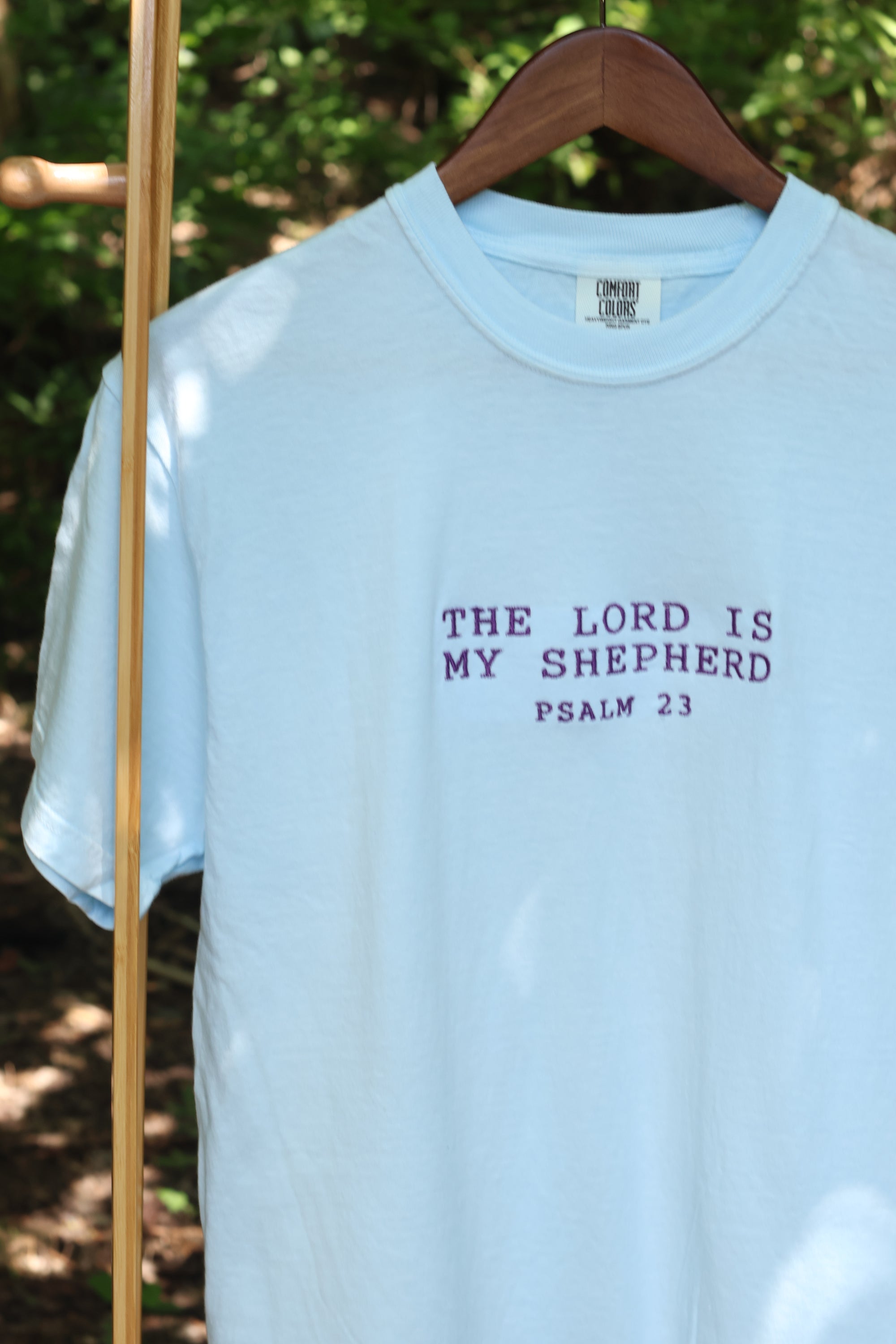 "The LORD is My Shepherd" Comfort Colors T-Shirt