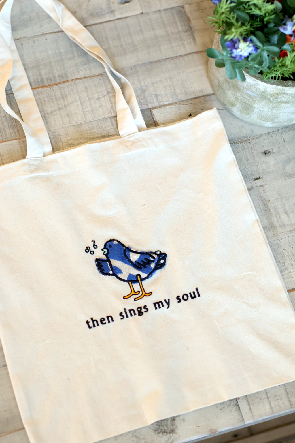 "Then Sings my Soul" Tote Bag