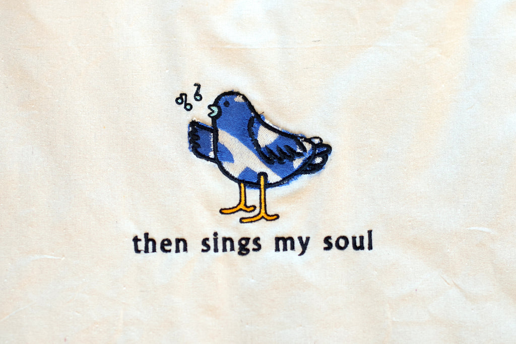 "Then Sings my Soul" Tote Bag