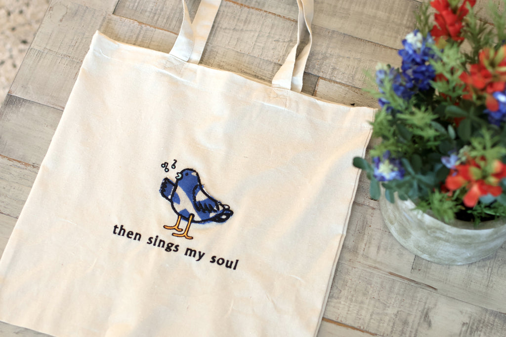 "Then Sings my Soul" Tote Bag