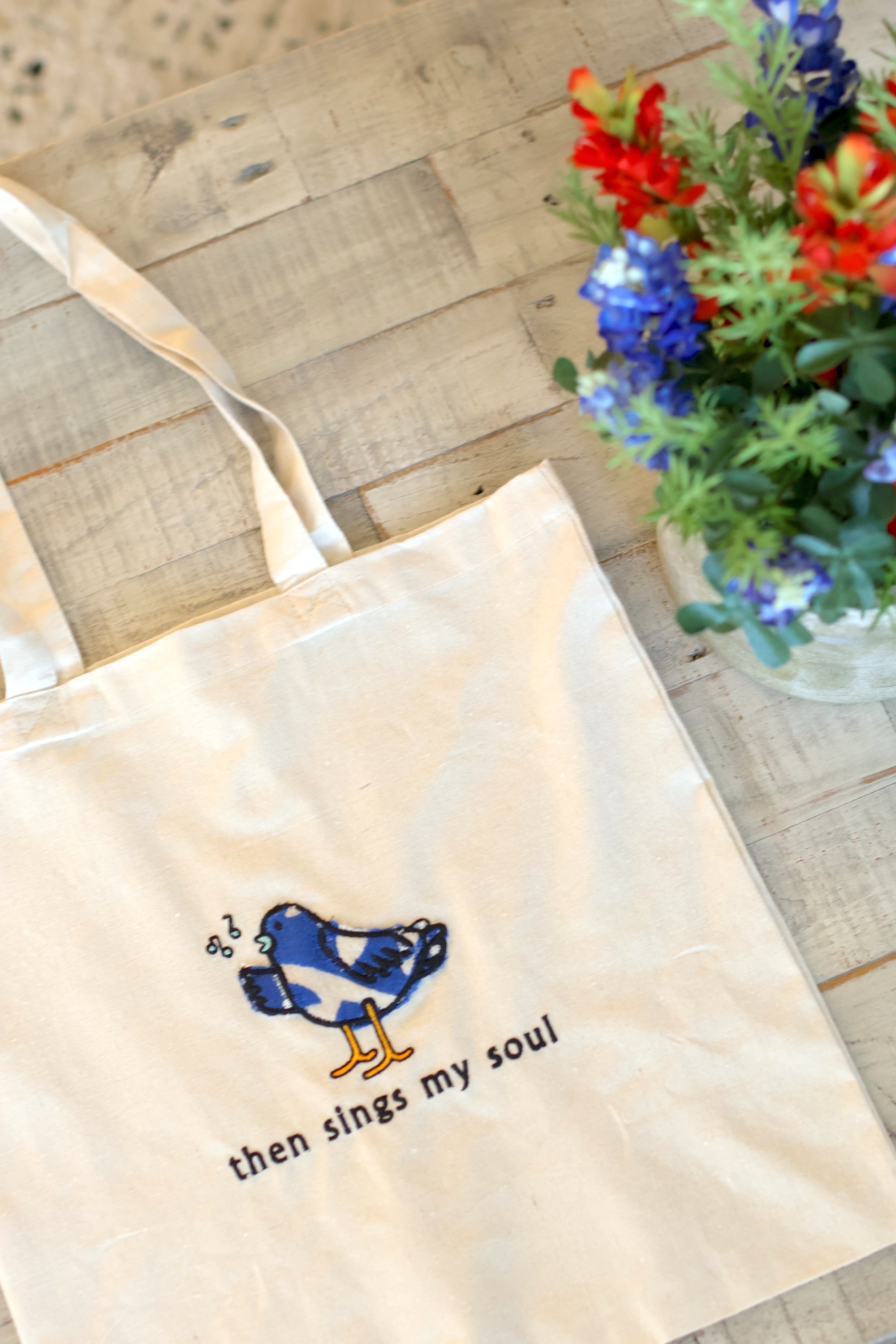 "Then Sings my Soul" Tote Bag