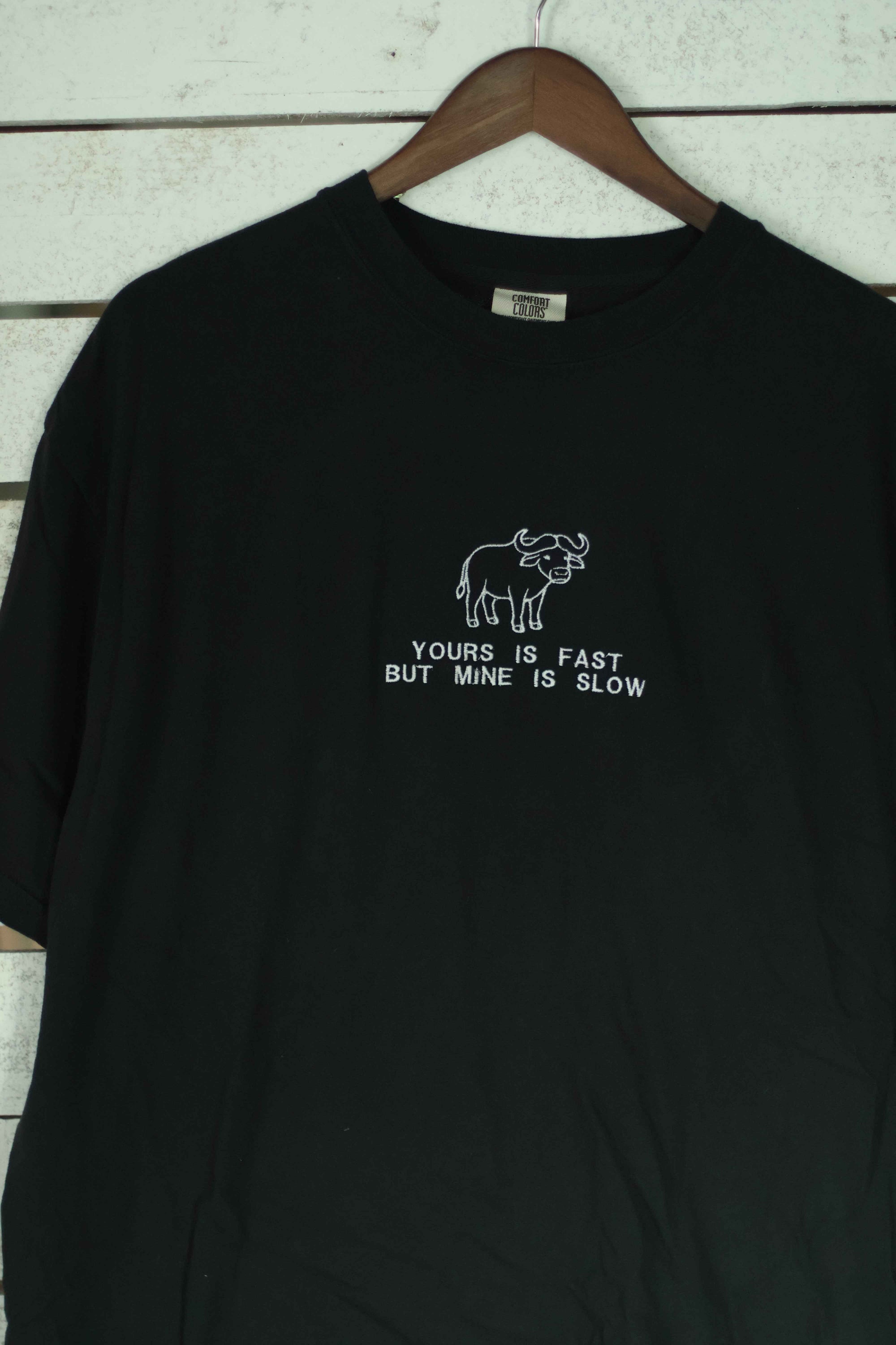 Water Buffalo Comfort Colors T-Shirt | Black