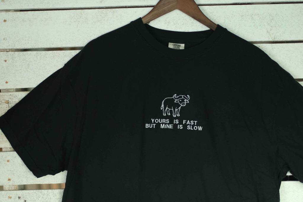 Water Buffalo Comfort Colors T-Shirt | Black