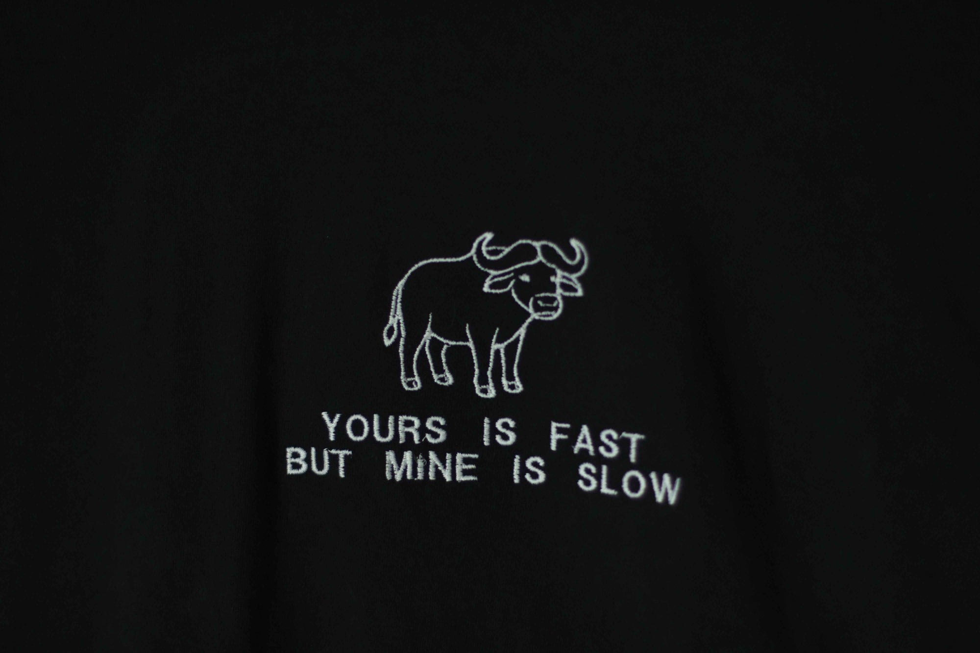 Water Buffalo Comfort Colors T-Shirt | Black