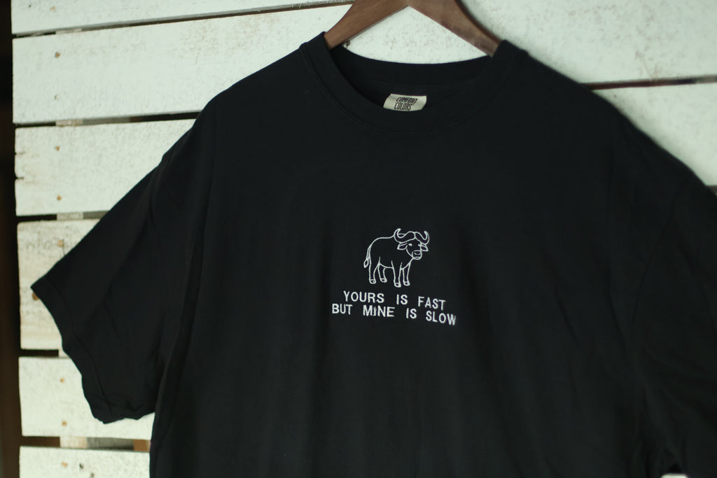 Water Buffalo Comfort Colors T-Shirt | Black