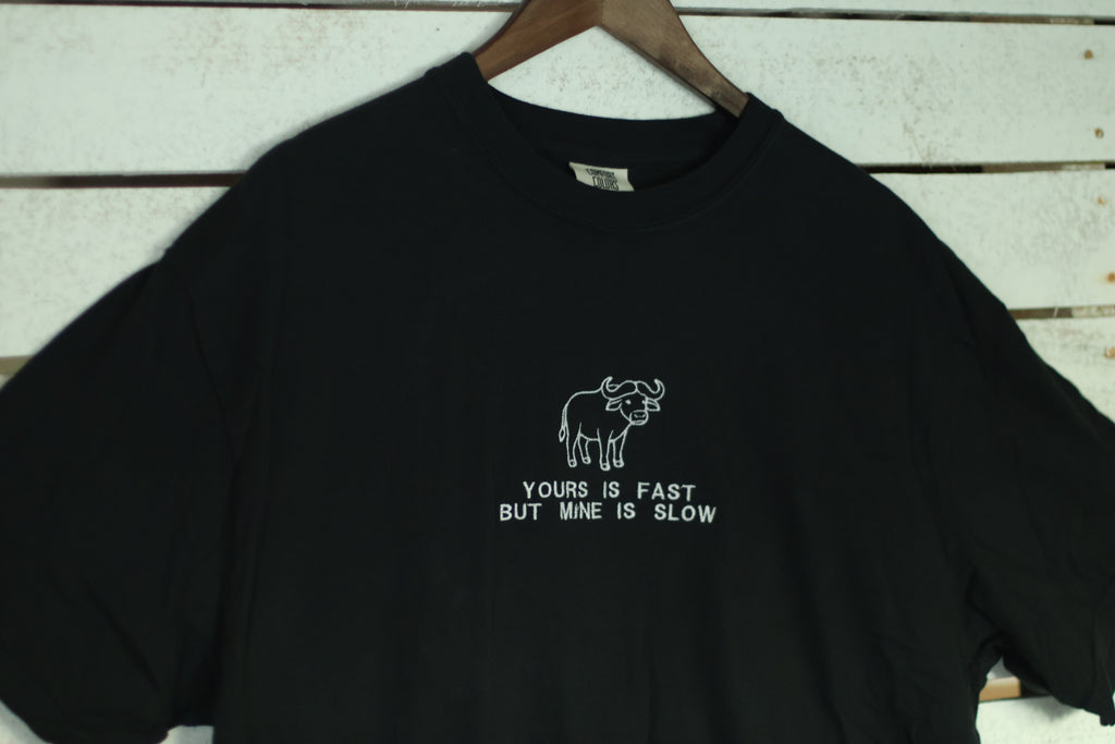 Water Buffalo Comfort Colors T-Shirt | Black
