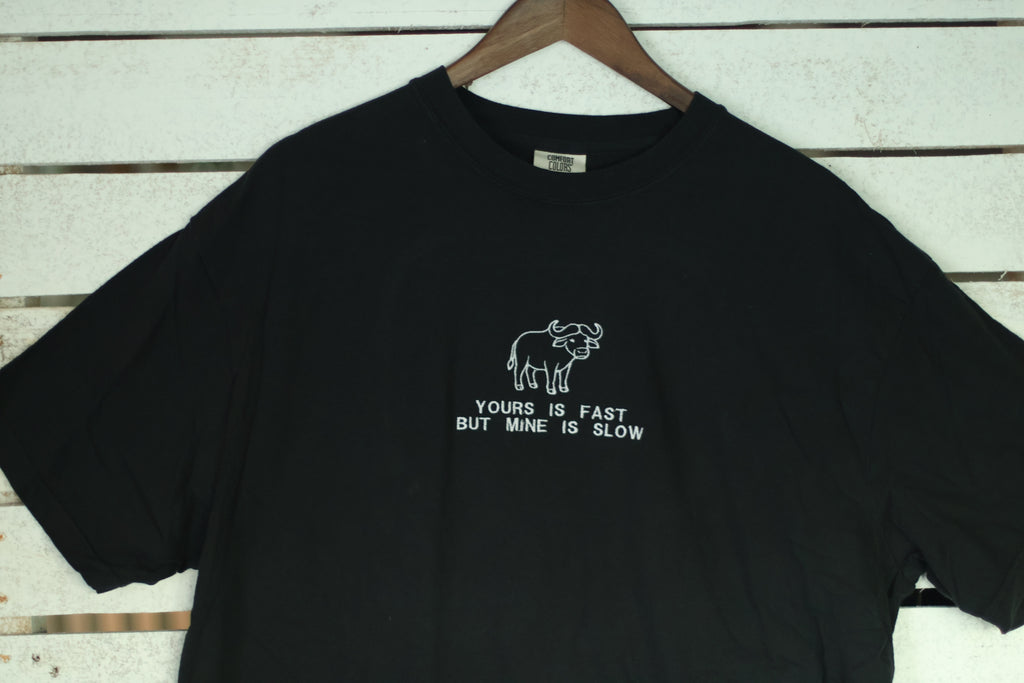 Water Buffalo Comfort Colors T-Shirt | Black