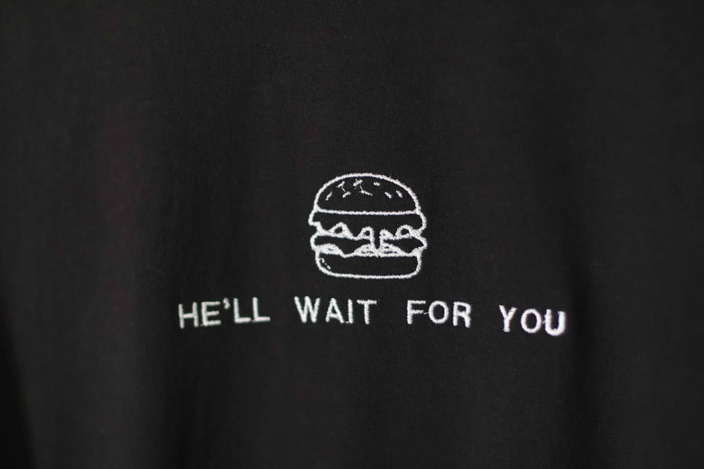 Cheeseburger Comfort Colors T-Shirt | Black