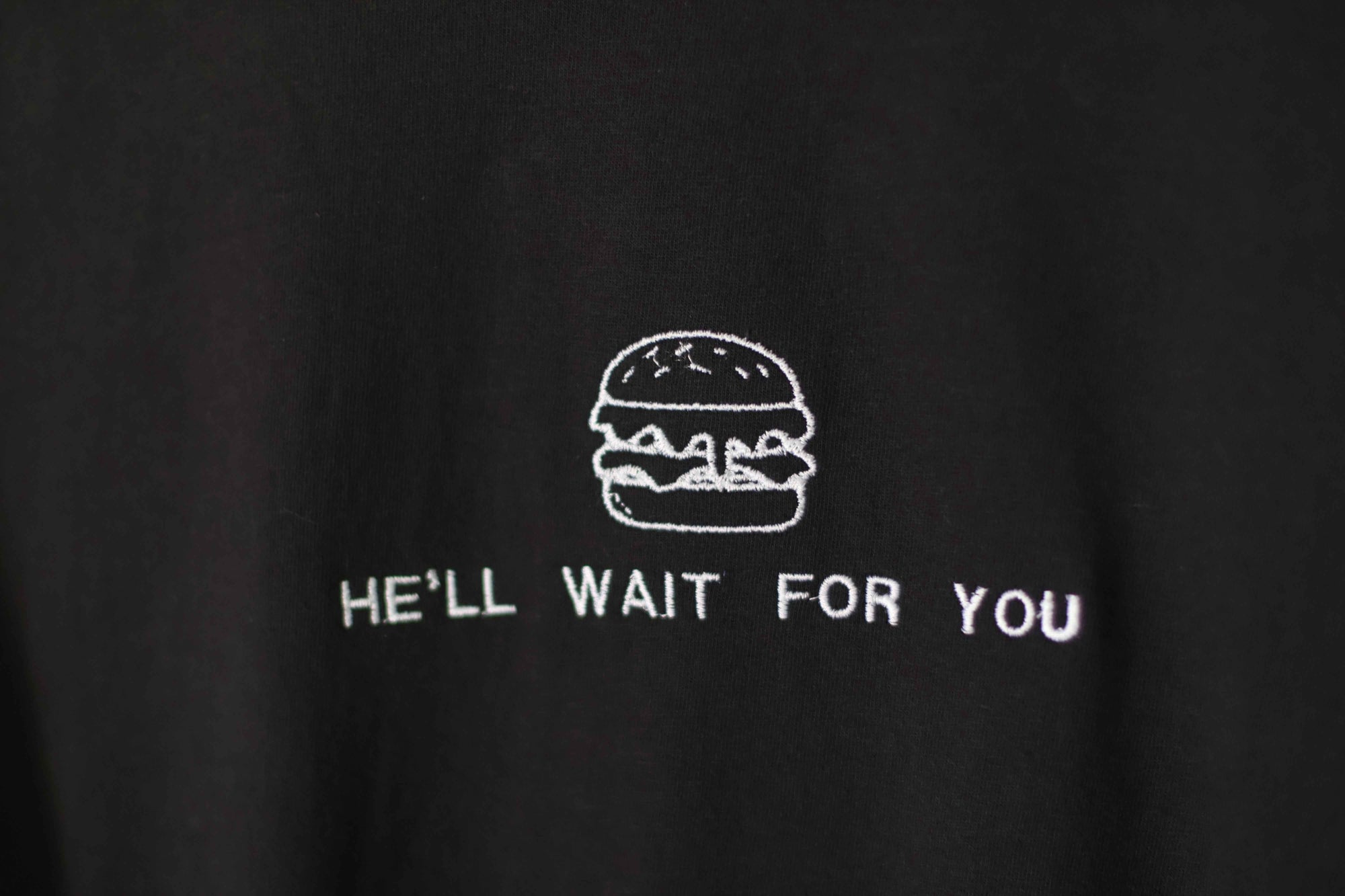 Cheeseburger Comfort Colors T-Shirt | Black