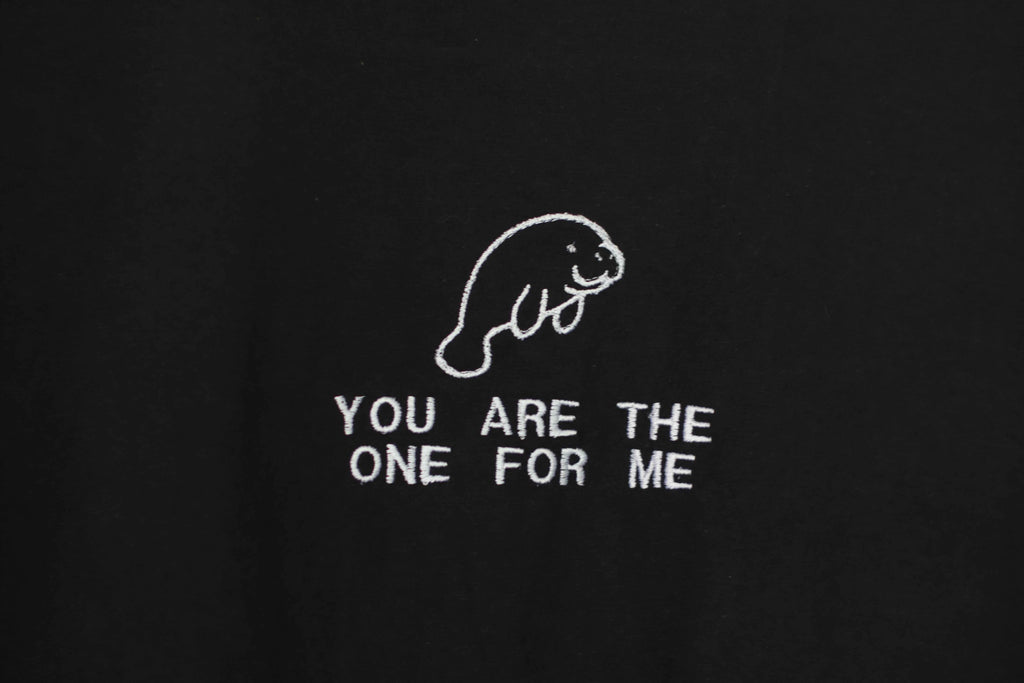 Manatee Comfort Colors T-Shirt | Black
