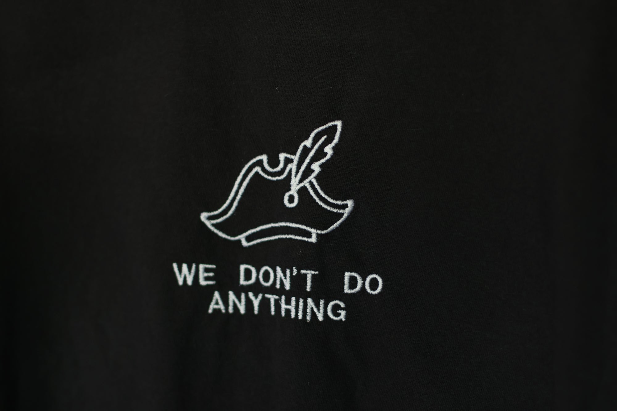 Pirates "We Don't Do Anything" Comfort Colors T-Shirt | Black