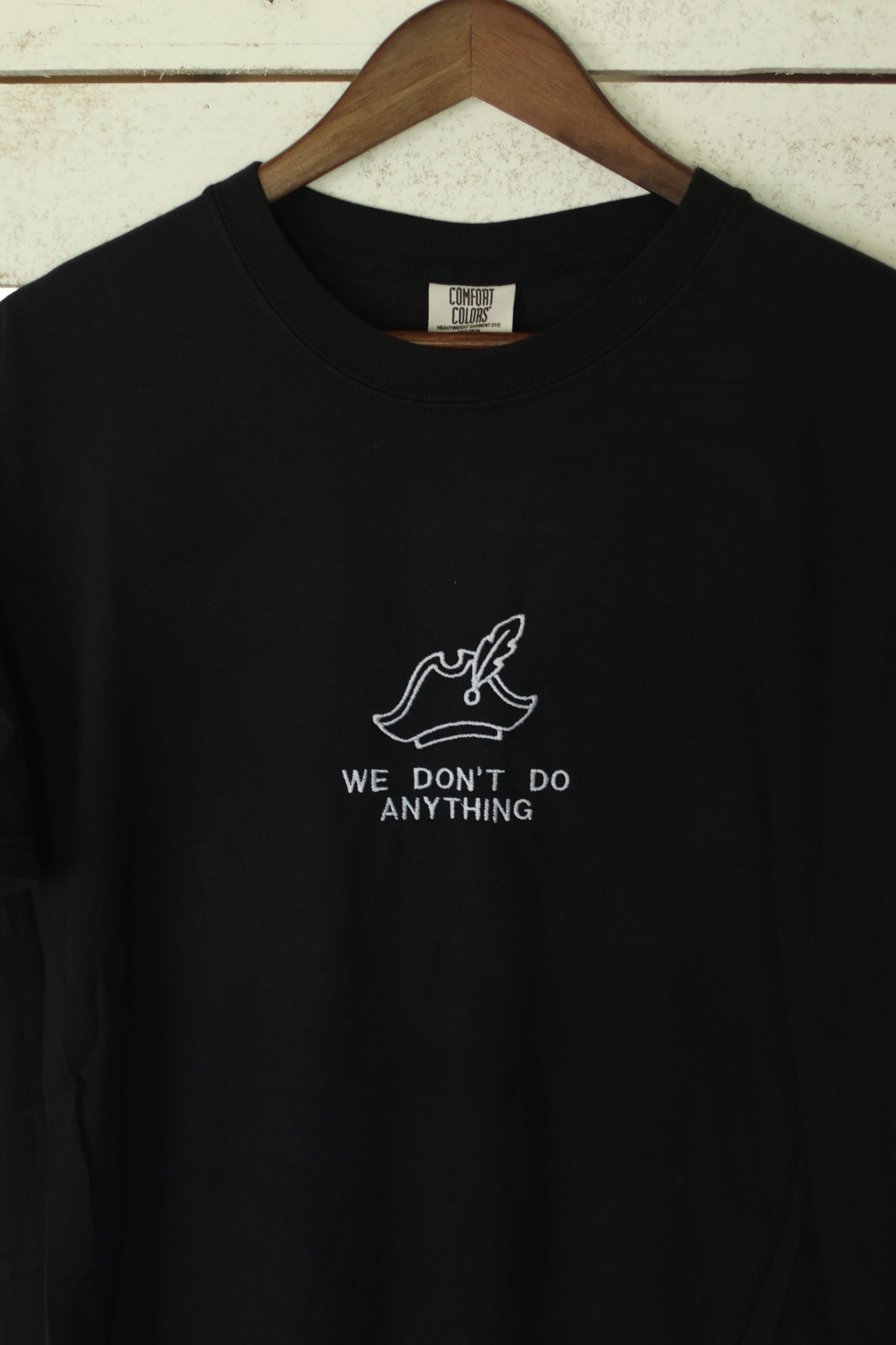 Pirates "We Don't Do Anything" Comfort Colors T-Shirt | Black