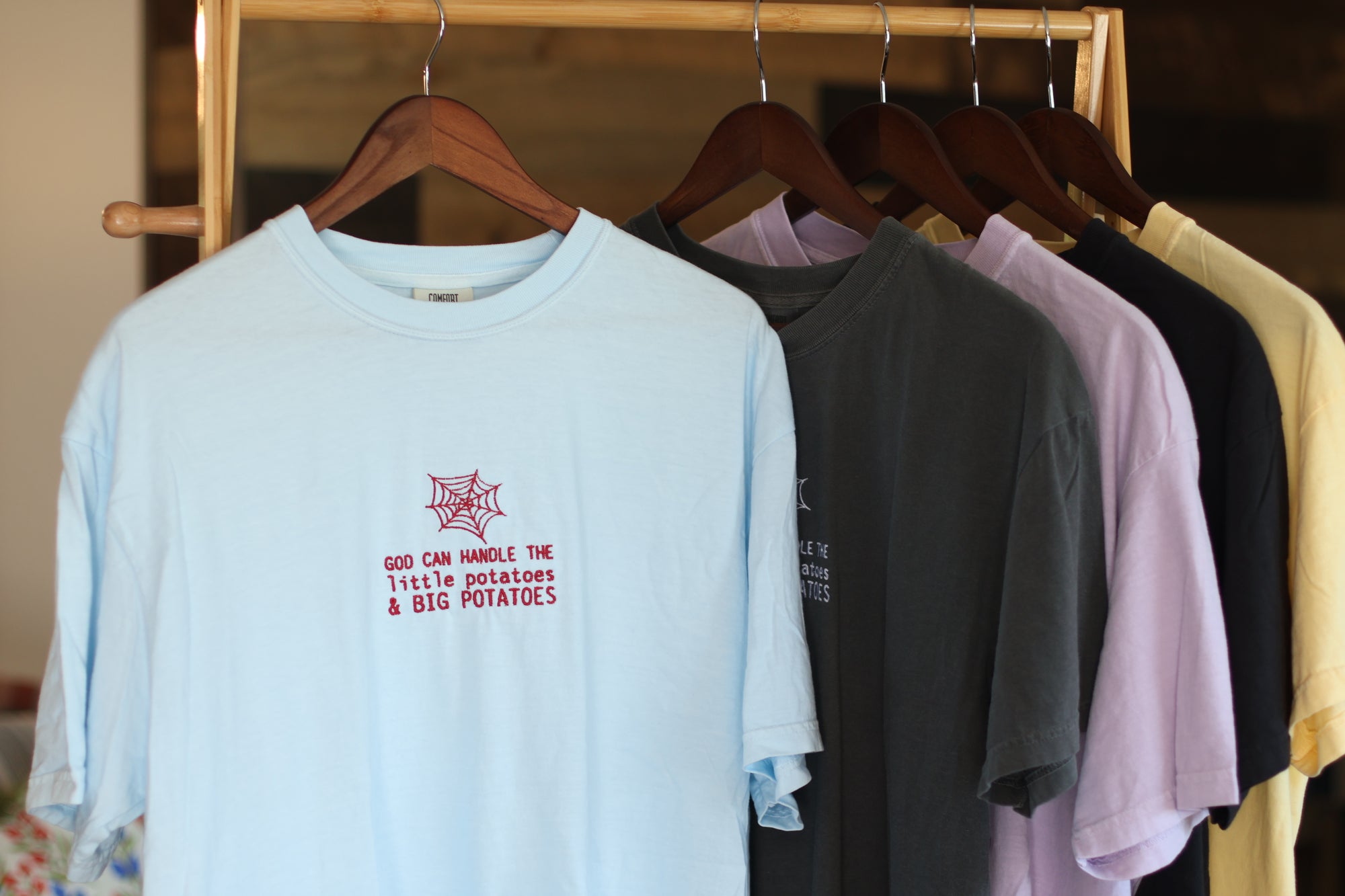 Little Potatoes & Big Potatoes - Comfort Colors T-Shirt | Pick Your Color