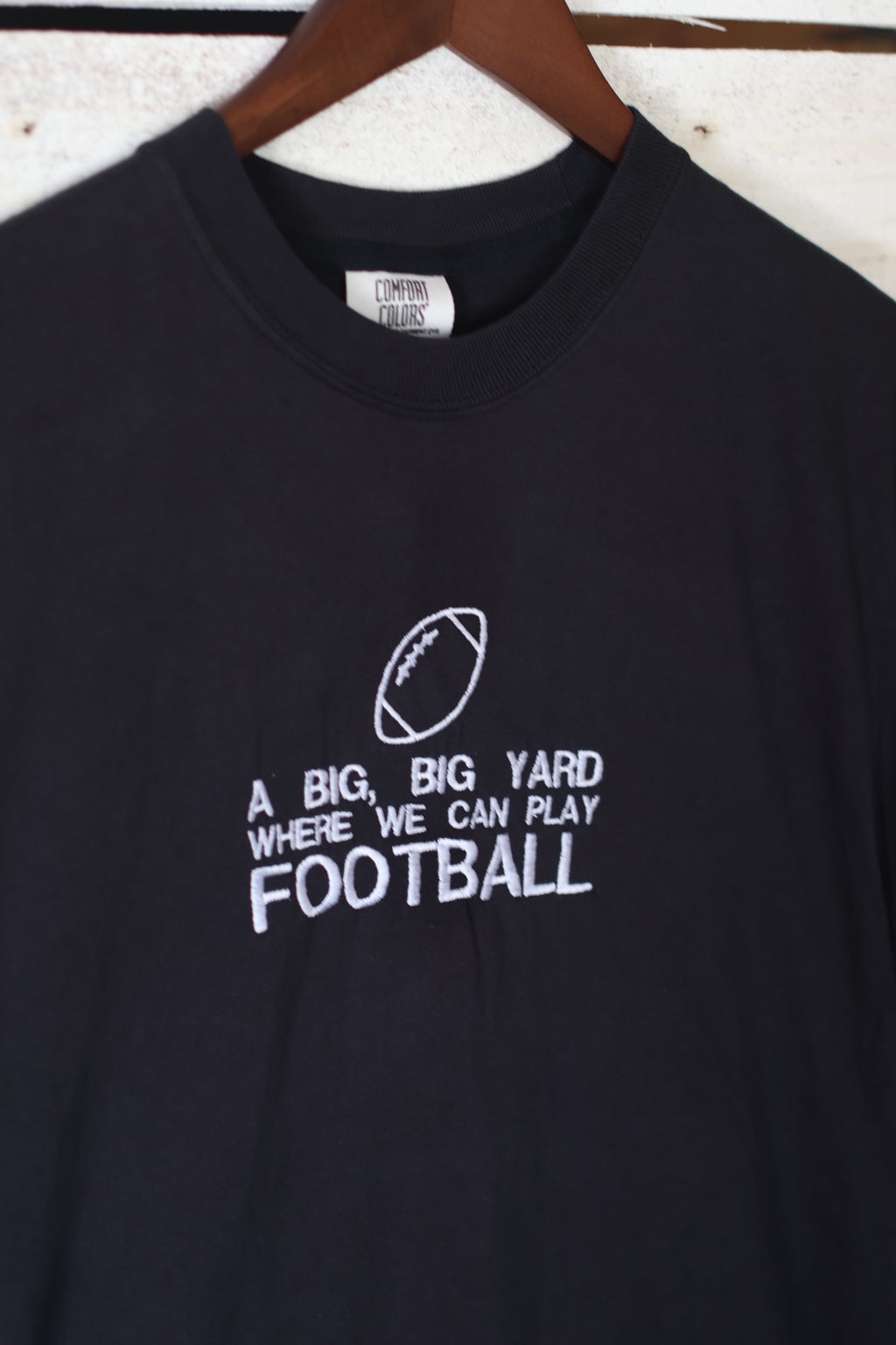 A Big, Big Yard Where We Can Play Football - "Big House" Comfort Colors T-Shirt | Pick Your Color