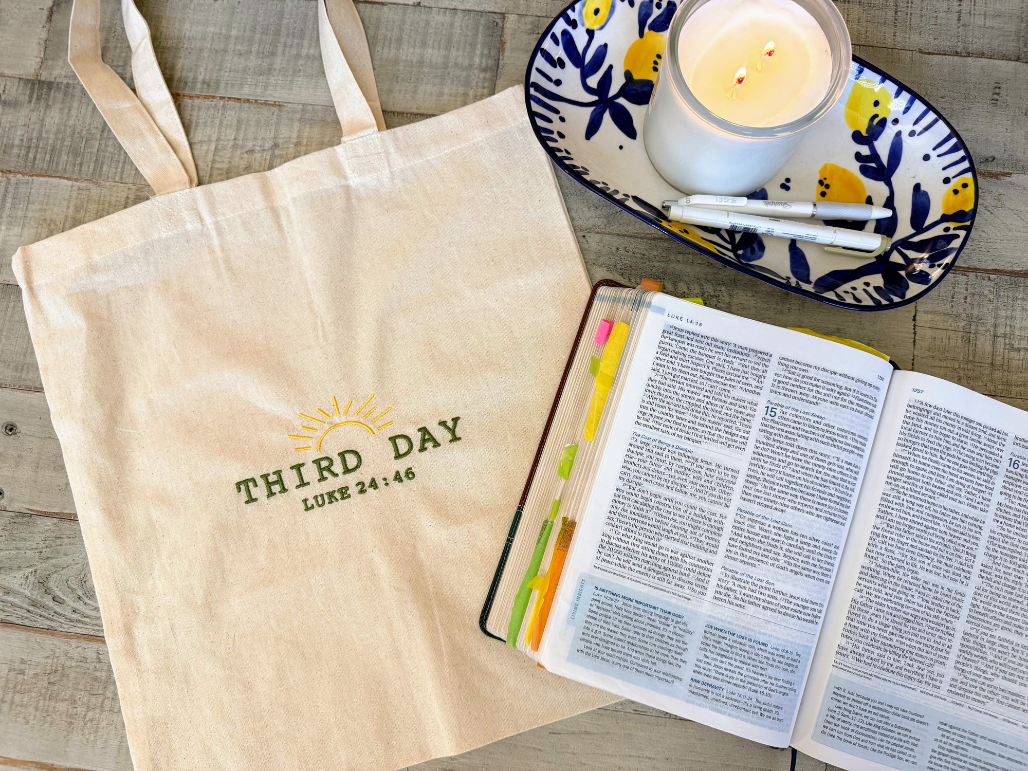 “Third Day” Tote Bag
