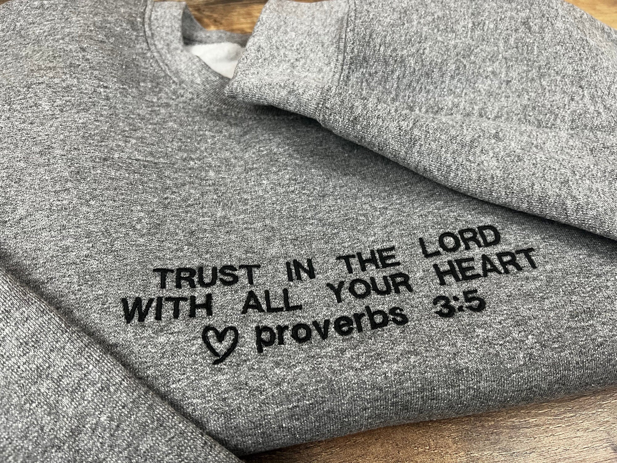 "Trust in the Lord" Crewneck Sweatshirt
