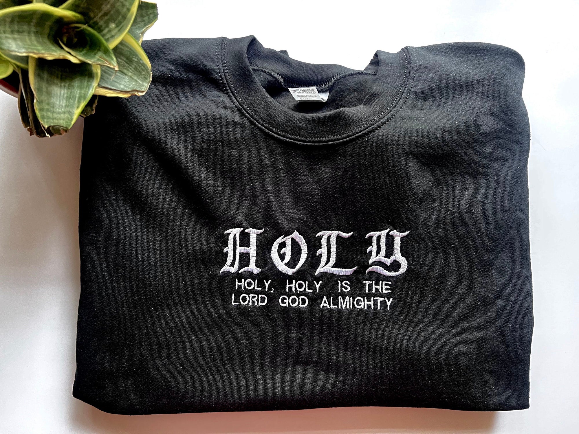 "Holy, Holy, Holy" Crewneck Sweatshirt