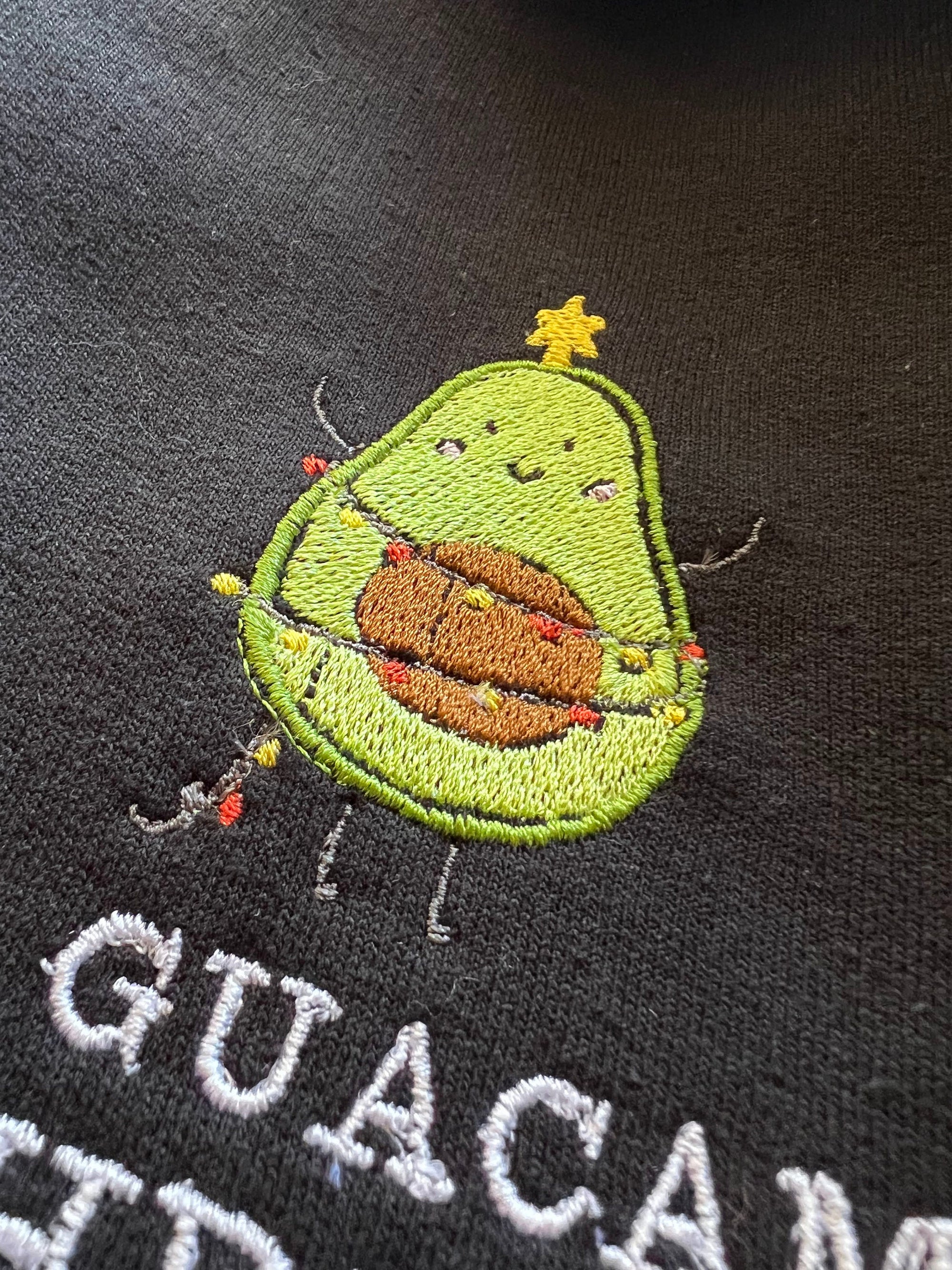 "Holy Guacamole, It's Christmas" Crewneck Sweatshirt