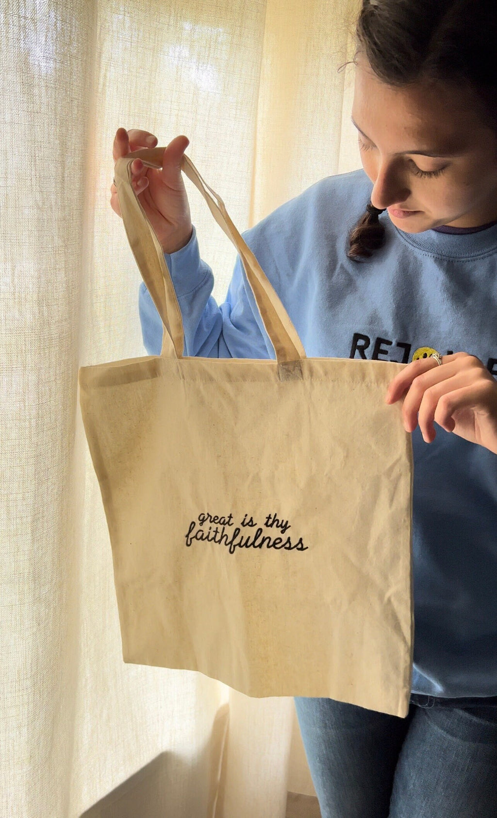 Faith Christian Tote Bag, Bible Verse Tote Bag, Christian Tote Bag, Jesus Tote Bag, Religious Tote Bag, Faith Tote Bag, Gift For Her