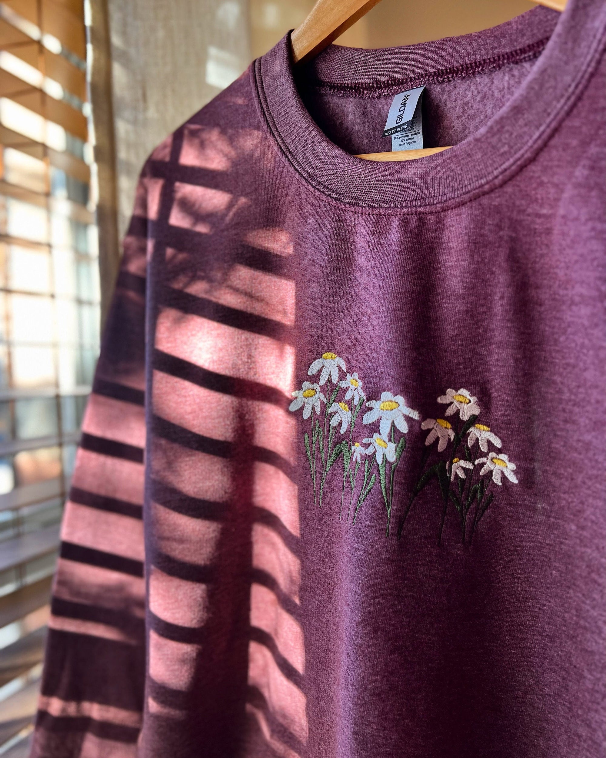 Daisies Crewneck Sweatshirt