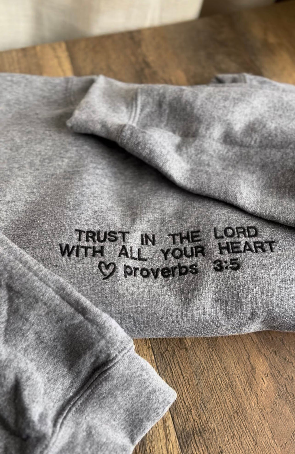 "Trust in the Lord" Crewneck Sweatshirt