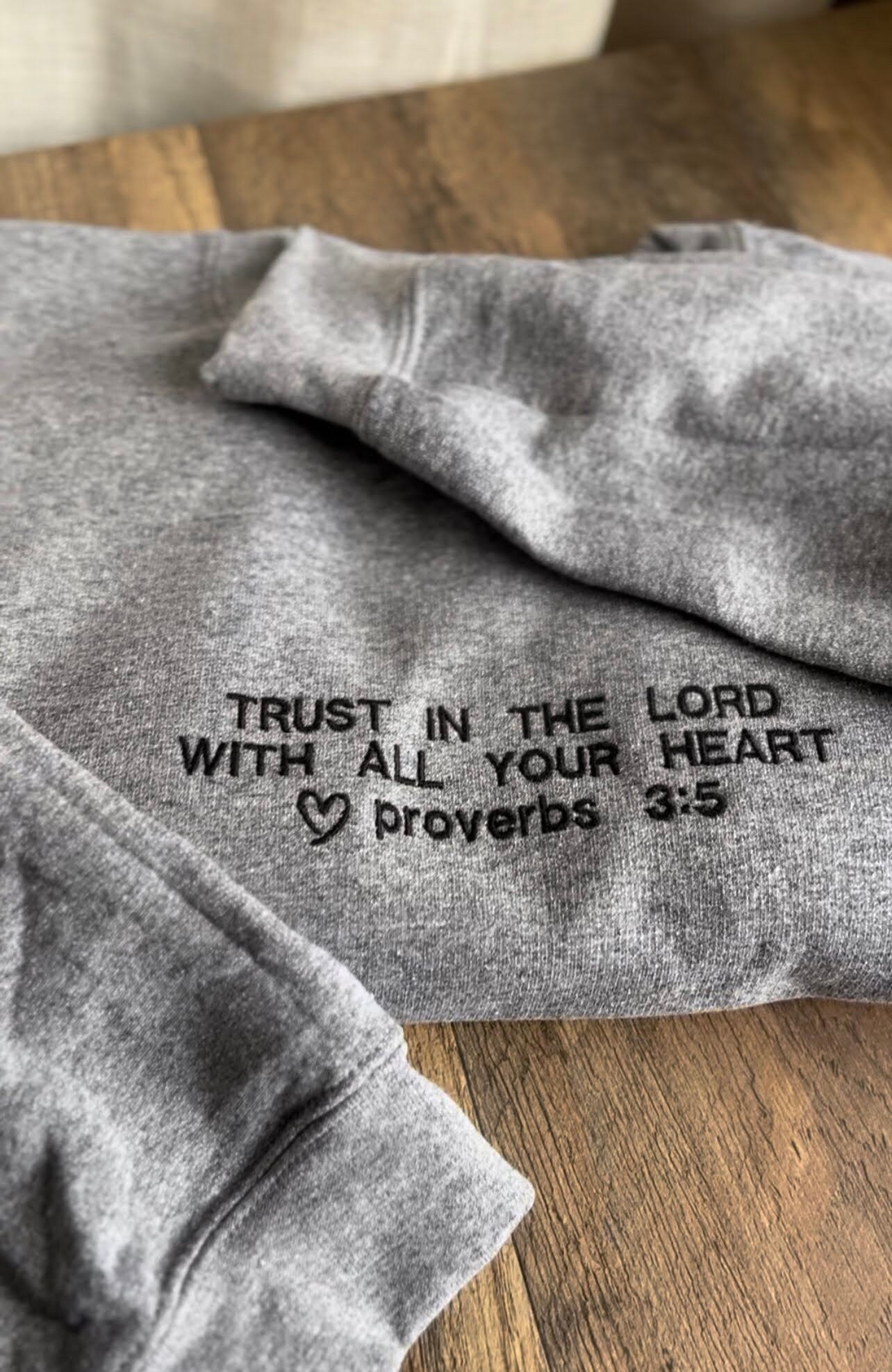"Trust in the Lord" Crewneck Sweatshirt