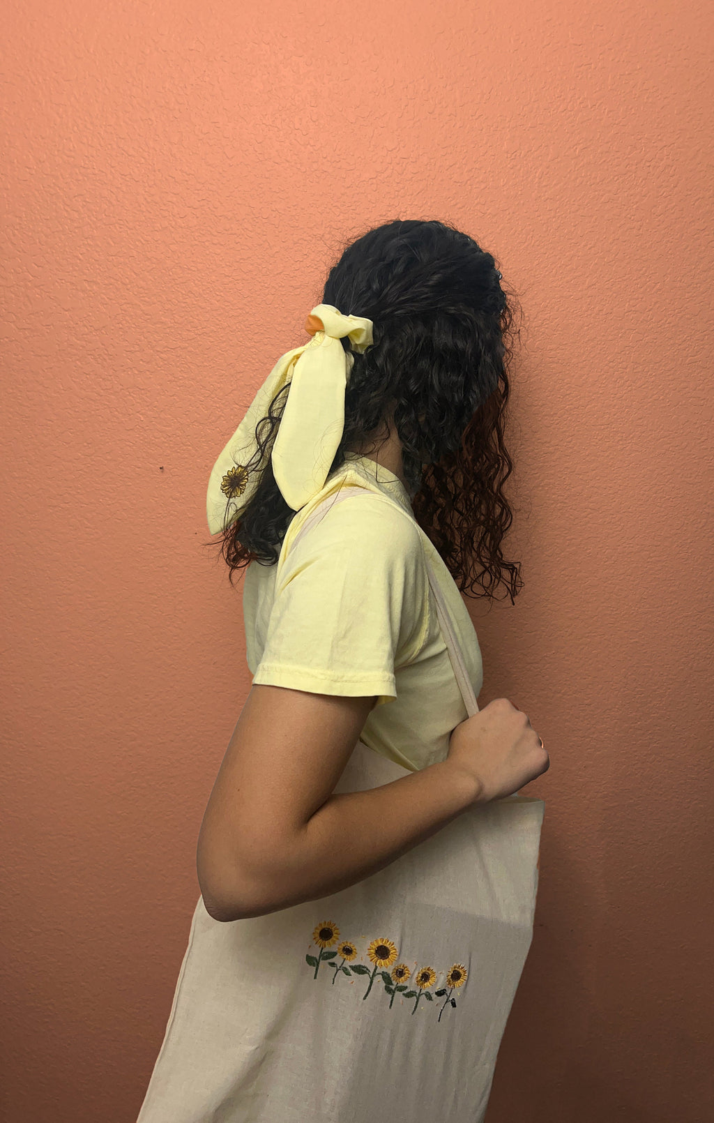 Sunflower Canvas Tote Bag