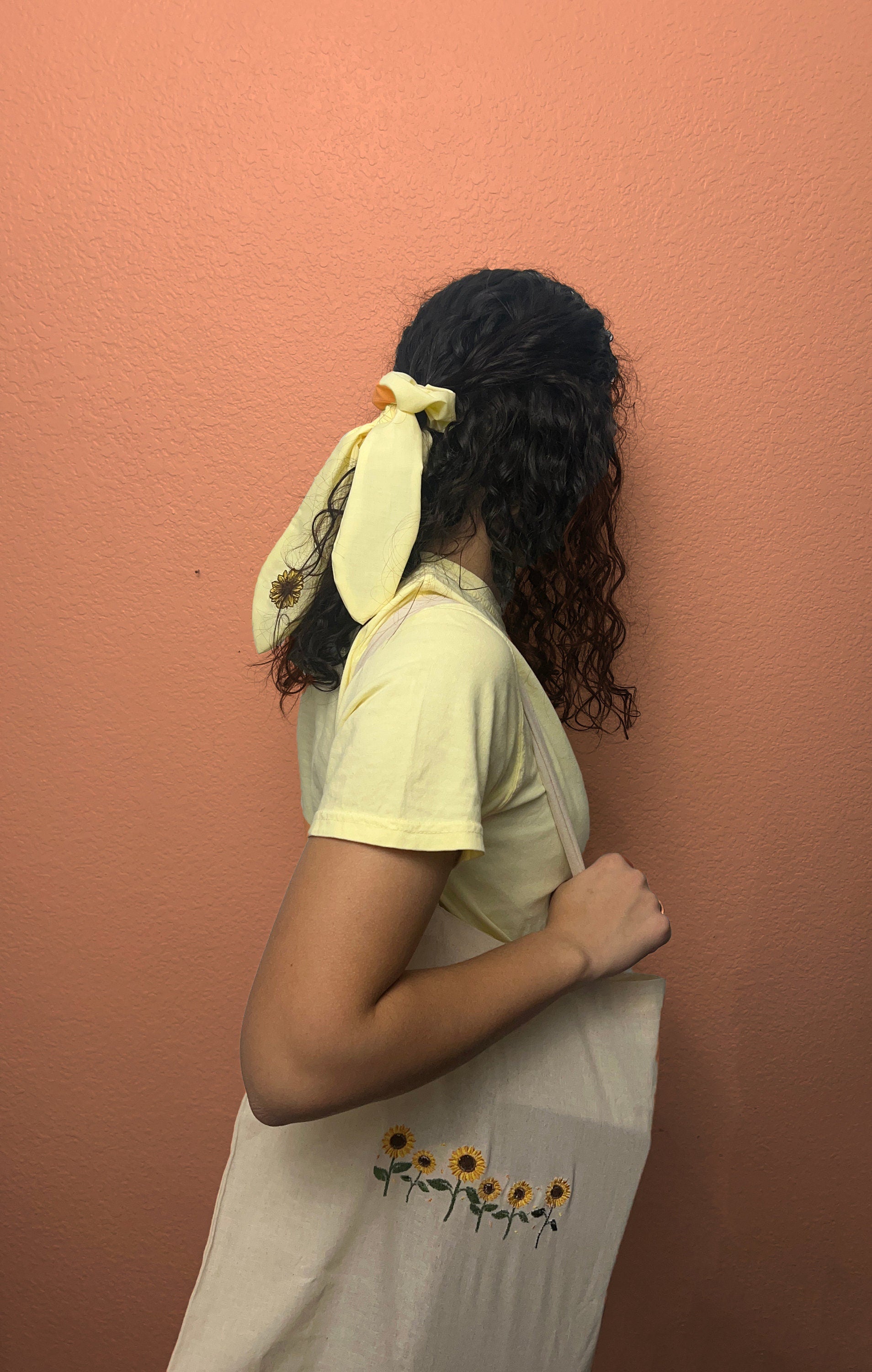 Sunflower Canvas Tote Bag