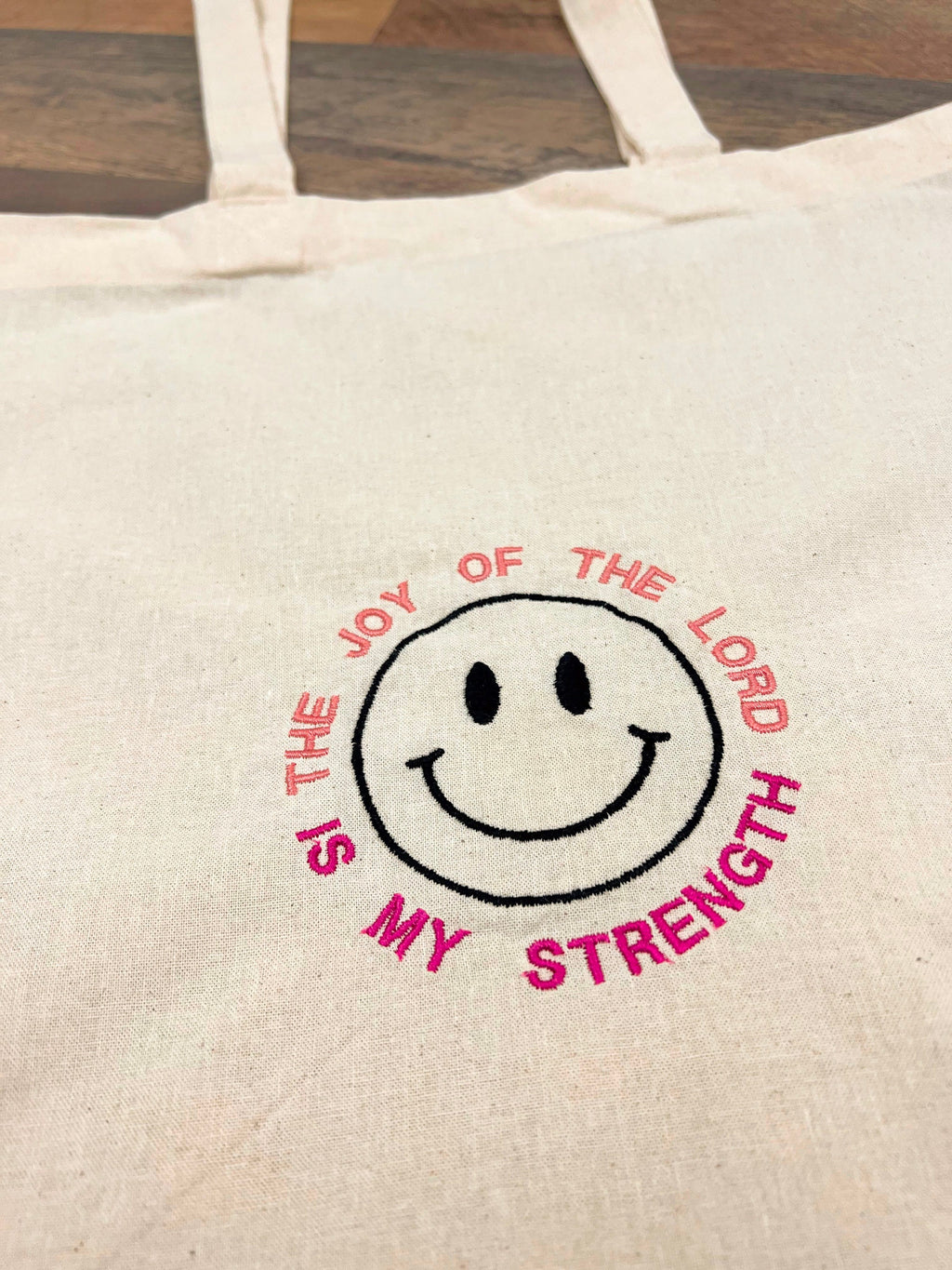 “Joy of the Lord” Tote Bag