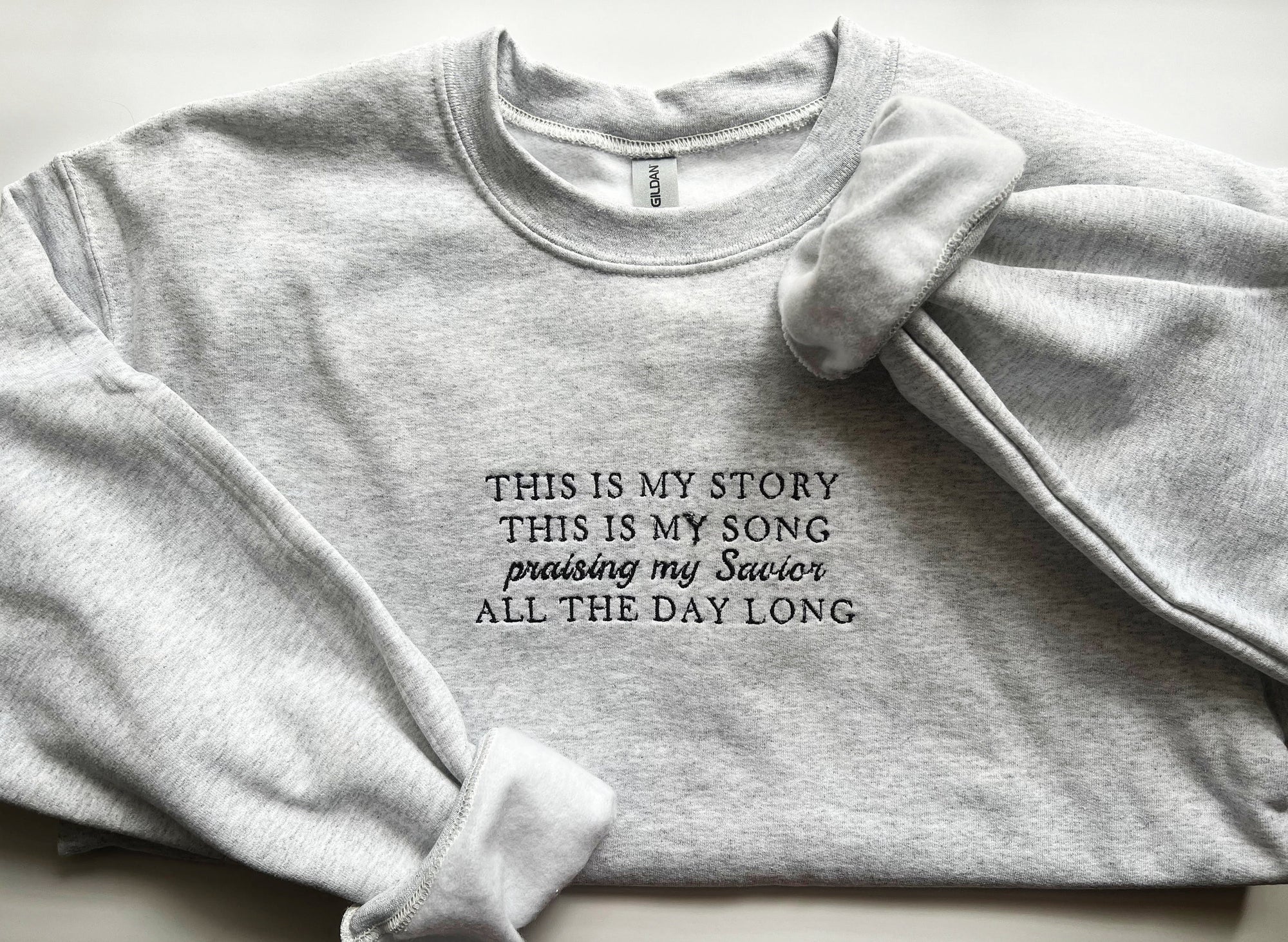 "Blessed Assurance" Crewneck Sweatshirt