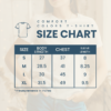 comfort colors t-shirt size chart